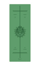Load image into Gallery viewer, Position Line More Longer Natural Rubber Non-Slip Tapete Yoga Suede Fabric Lose Weight Exercise Mat Fitness Yoga Mat
