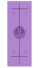 Load image into Gallery viewer, Position Line More Longer Natural Rubber Non-Slip Tapete Yoga Suede Fabric Lose Weight Exercise Mat Fitness Yoga Mat
