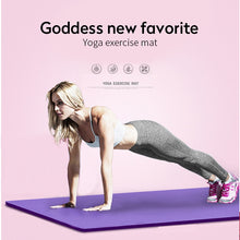 Load image into Gallery viewer, Yoga Mat Workout Elastic Non-slip Fitness Gymnastics Mats Bag Accupressure Mat Carrier Thick Knee Exercise Pad 1830*610*10mm
