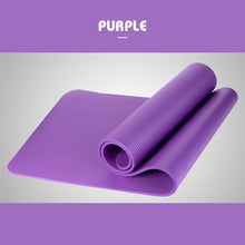 Load image into Gallery viewer, Yoga Mat Workout Elastic Non-slip Fitness Gymnastics Mats Bag Accupressure Mat Carrier Thick Knee Exercise Pad 1830*610*10mm
