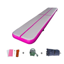 Load image into Gallery viewer, Free Shipping Inflatable Air Track Gymnastics Exercise Yoga Tumbling Mat for Home Fitness Workout Gym Mats Pilates Equipment
