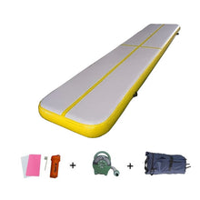 Load image into Gallery viewer, Free Shipping Inflatable Air Track Gymnastics Exercise Yoga Tumbling Mat for Home Fitness Workout Gym Mats Pilates Equipment
