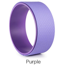 Load image into Gallery viewer, High Performance Top Quality Muscle Relaxing Massage roller Yoga circle Fitness Yoga Wheel
