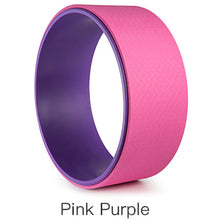 Load image into Gallery viewer, High Performance Top Quality Muscle Relaxing Massage roller Yoga circle Fitness Yoga Wheel
