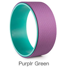 Load image into Gallery viewer, High Performance Top Quality Muscle Relaxing Massage roller Yoga circle Fitness Yoga Wheel

