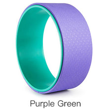 Load image into Gallery viewer, High Performance Top Quality Muscle Relaxing Massage roller Yoga circle Fitness Yoga Wheel
