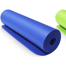 Load image into Gallery viewer, Hot 10mm Lengthened NBR Yoga Mat Widened Yoga Mat Multifunctional Sports Fitness Non-slip Yoga Mat Tapete De Yoga Antideslizante

