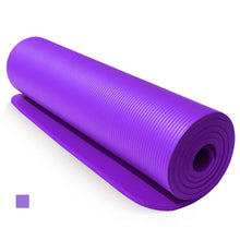 Load image into Gallery viewer, Hot 10mm Lengthened NBR Yoga Mat Widened Yoga Mat Multifunctional Sports Fitness Non-slip Yoga Mat Tapete De Yoga Antideslizante
