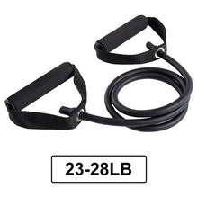 Load image into Gallery viewer, 5 pieces 120cm Rope Rubber Bands for Fitness Equipment Yoga Pull Rope Elastic Resistance Bands  Expander Exercise Tube Training
